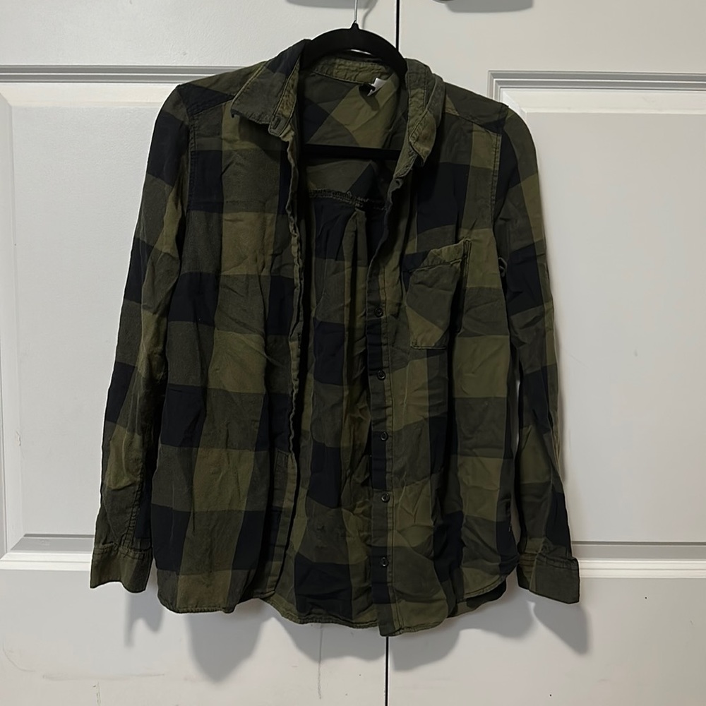 Plaid Button Up